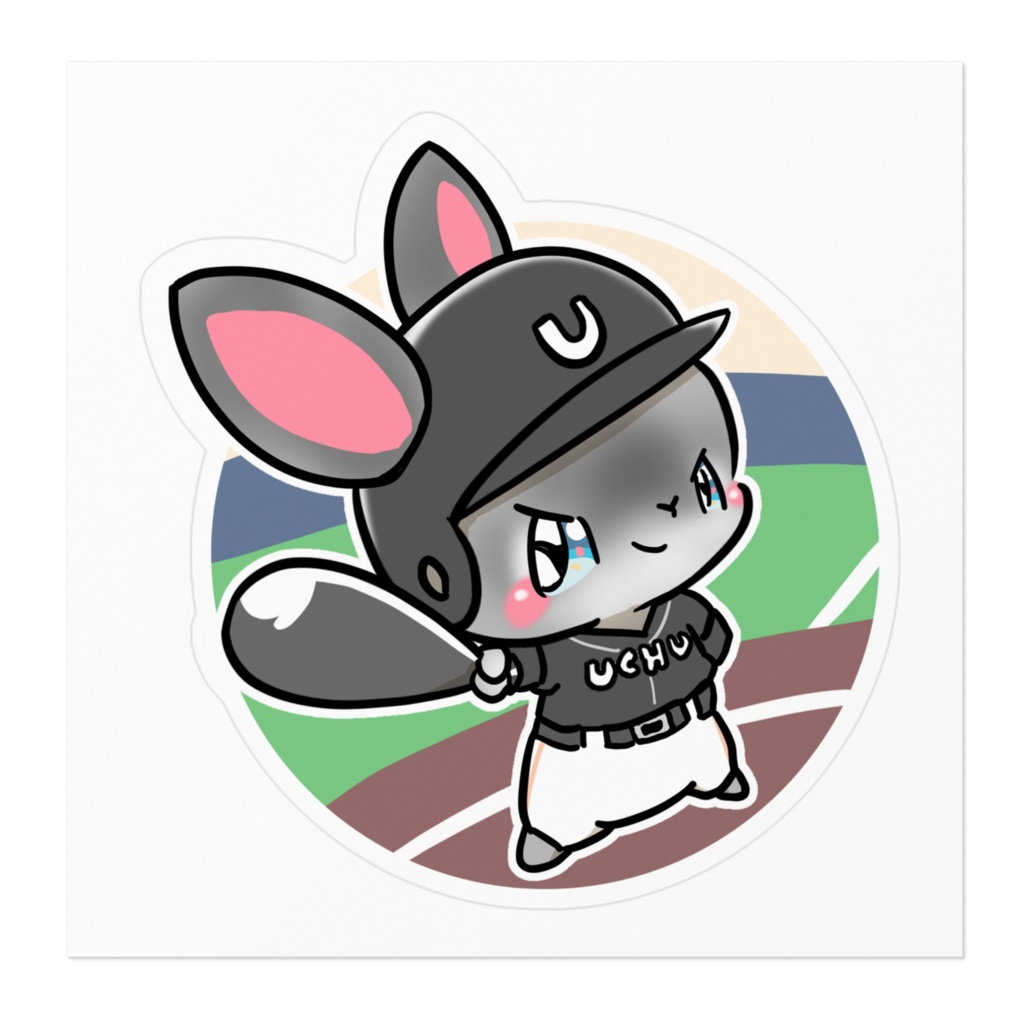 うちゅう ステッカー