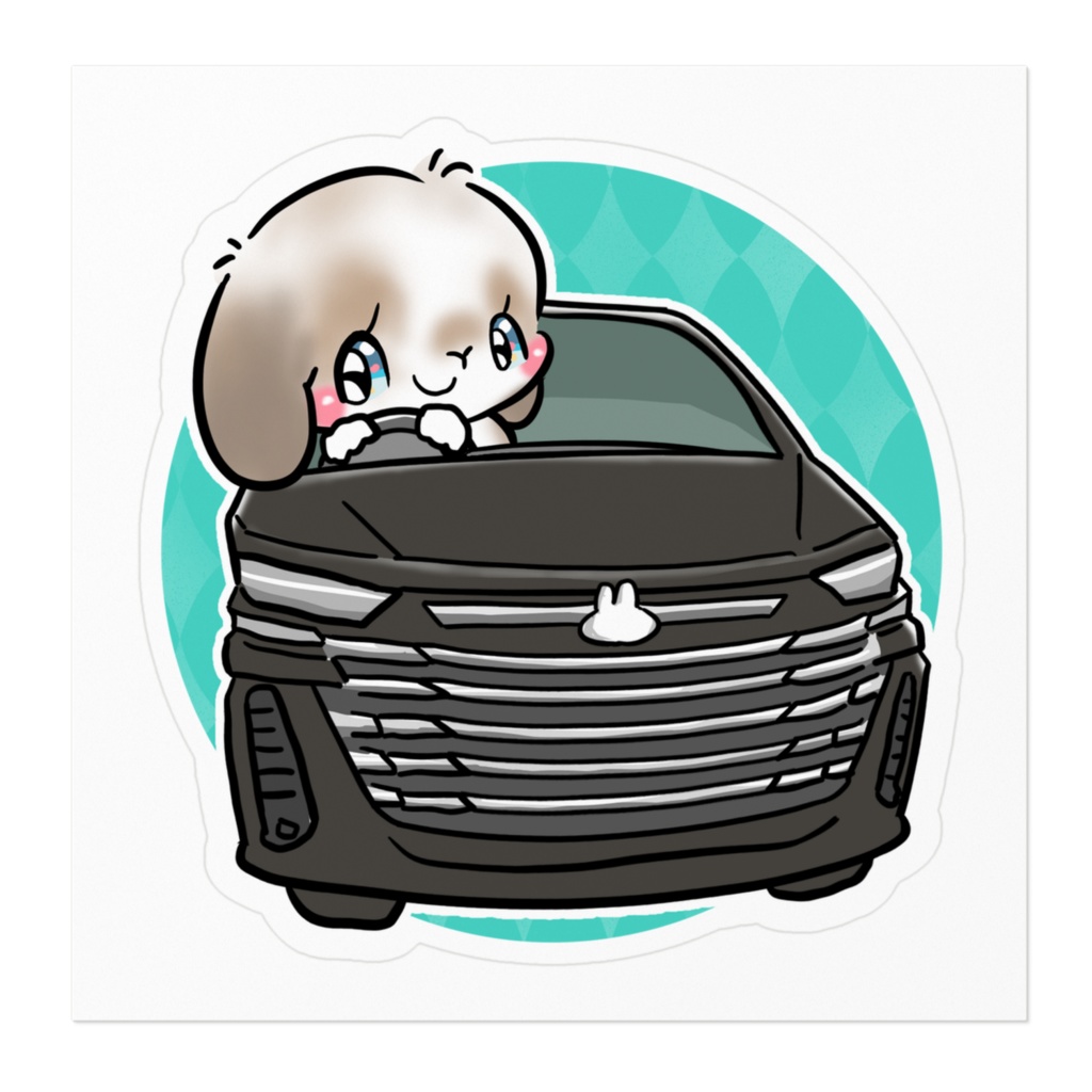 イラスト料金込みステッカー