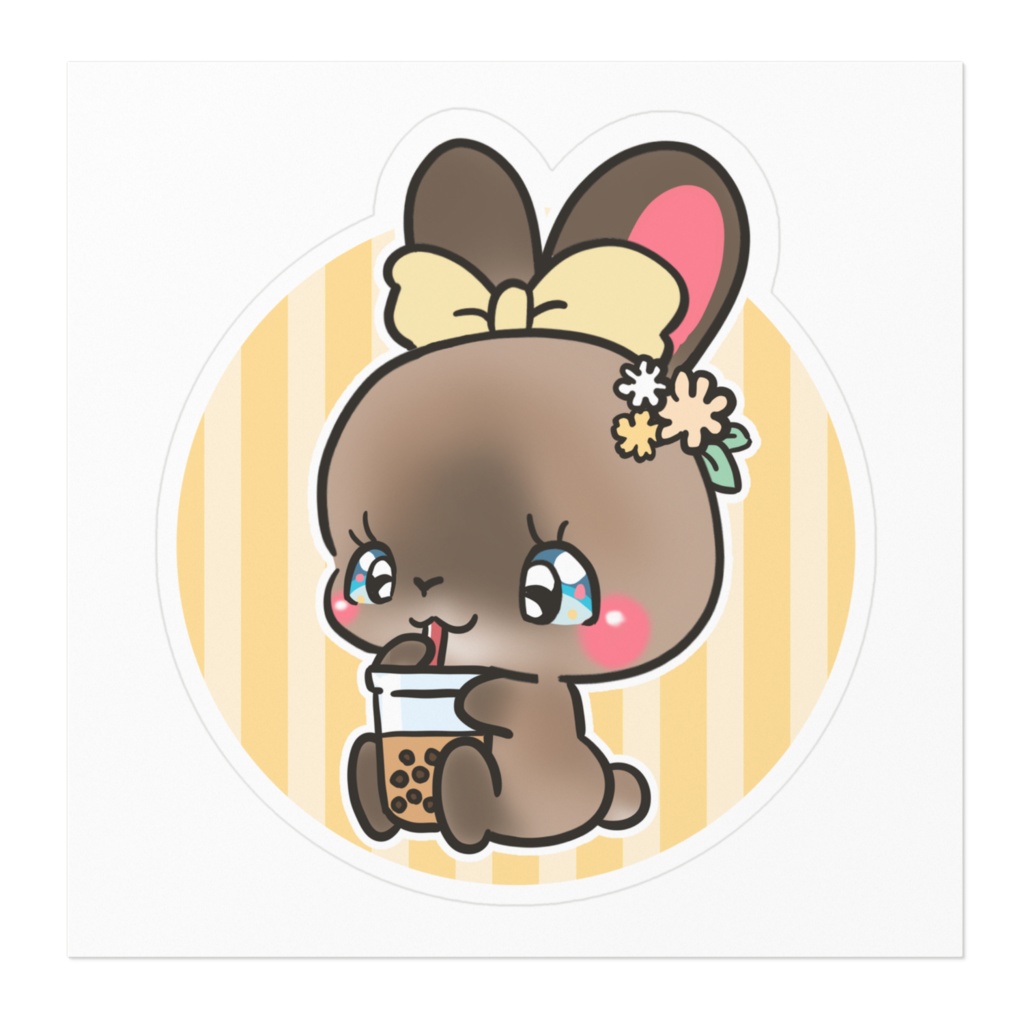 バニラ ステッカー