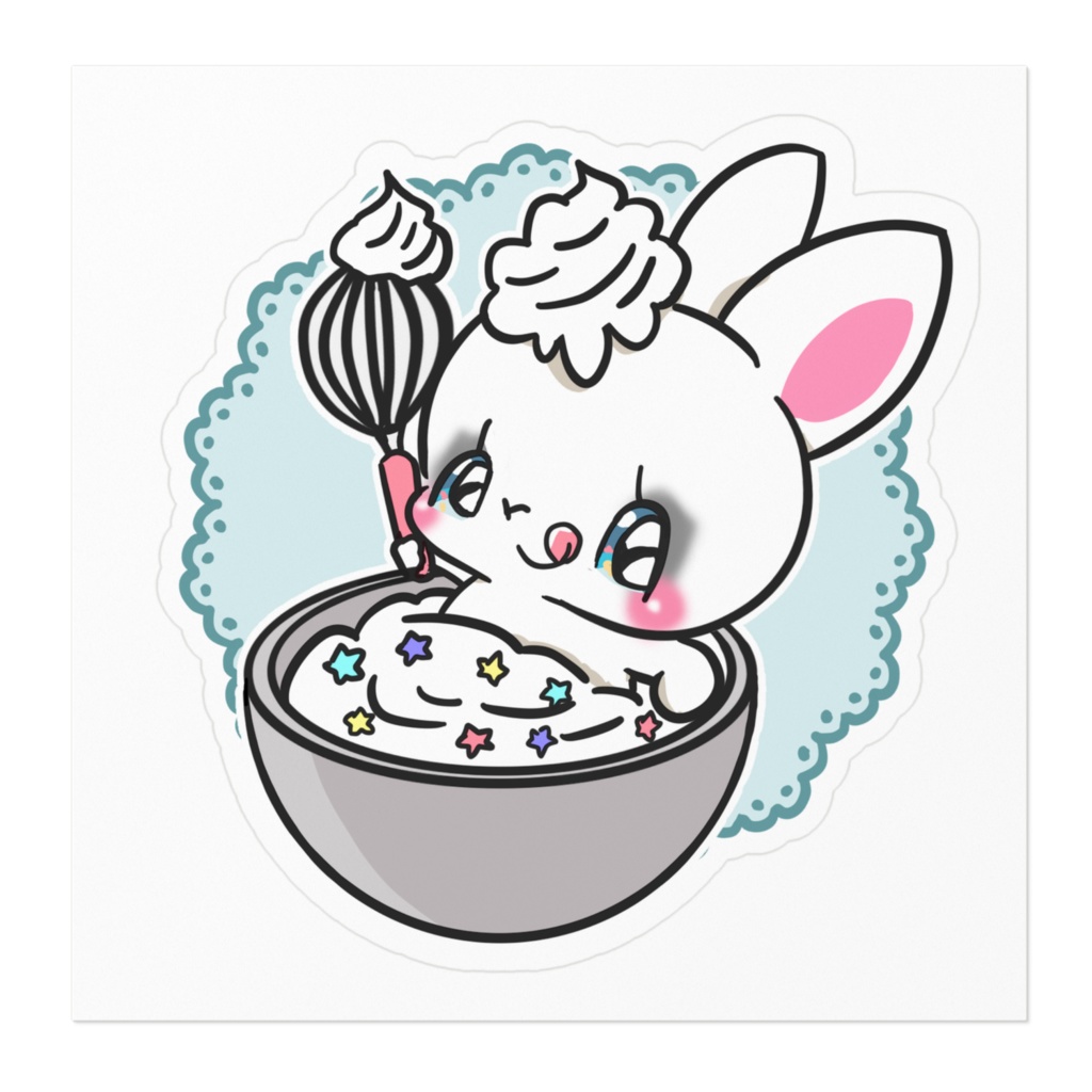 メレンゲ ステッカー