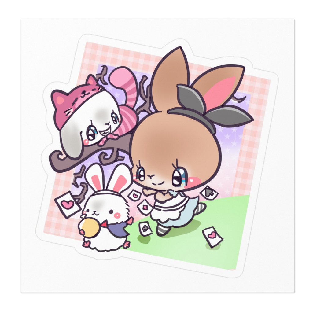 アリス ステッカー