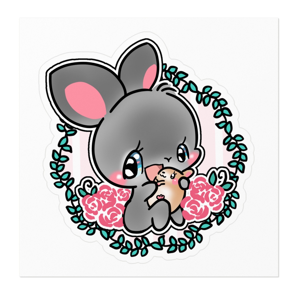 くろ ステッカー