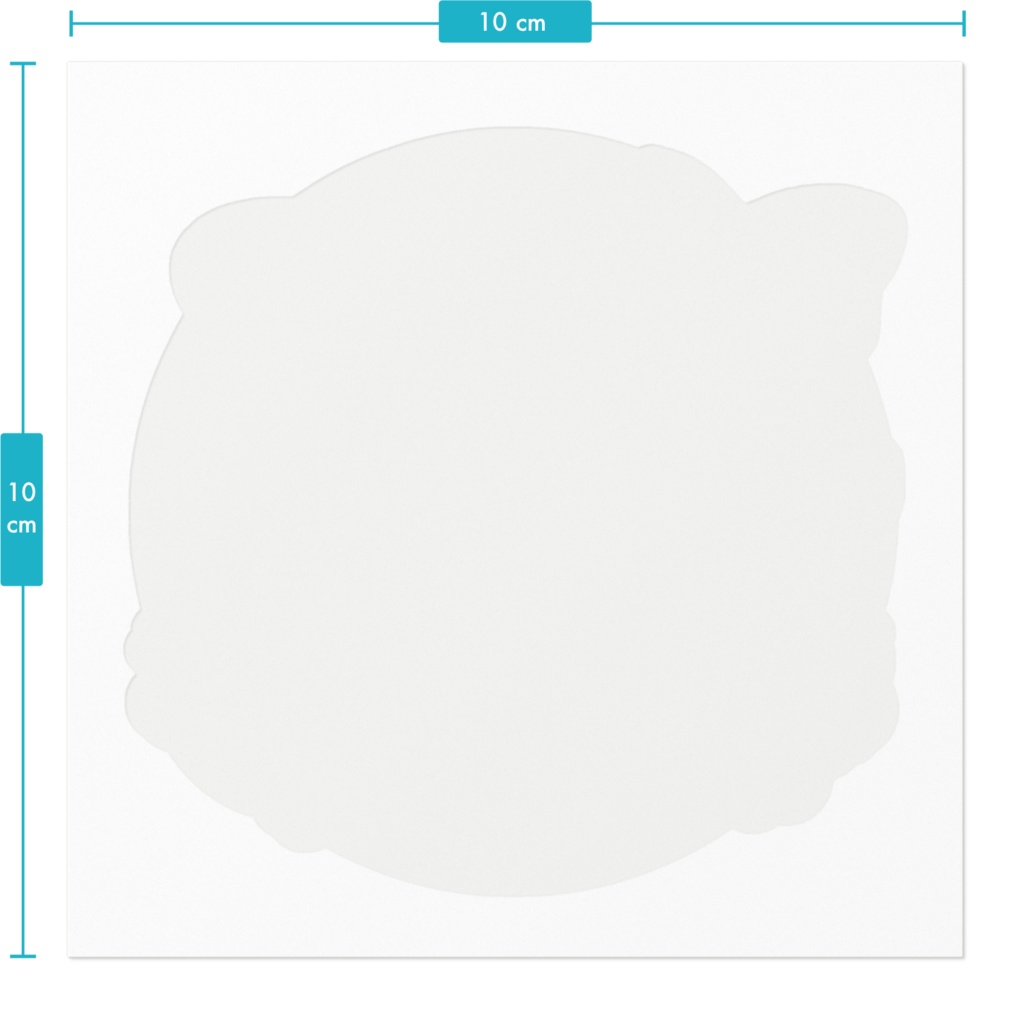 モカ ミント ステッカー