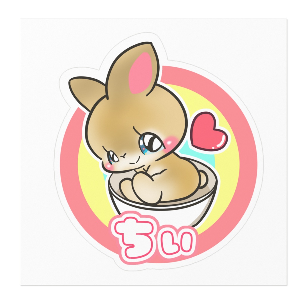ちぃ ステッカー