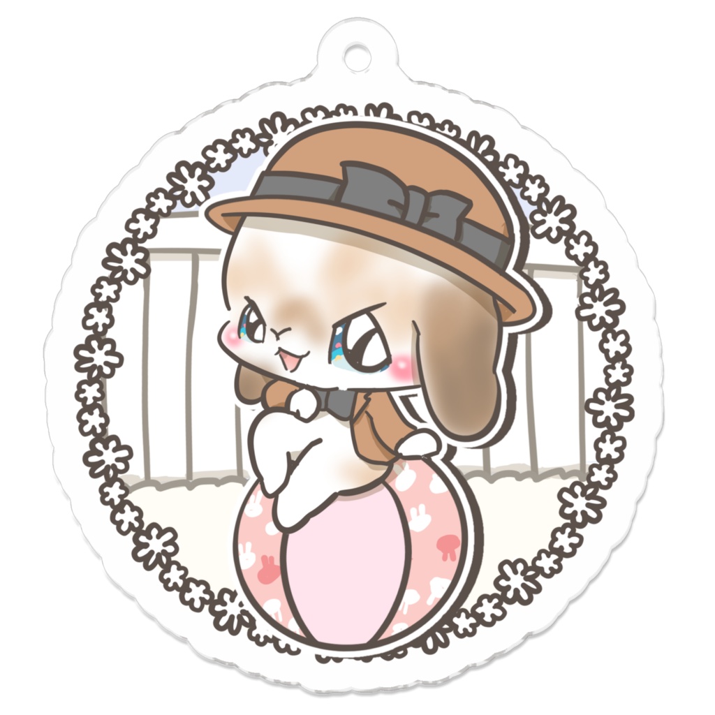 ぽむ　キーホルダー