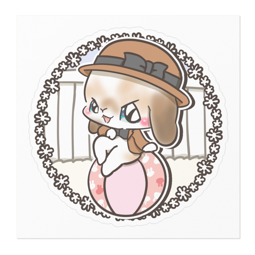 ぽむ ステッカー