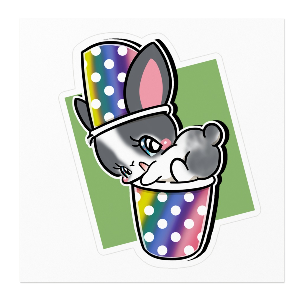 うさぎちゃん ステッカー