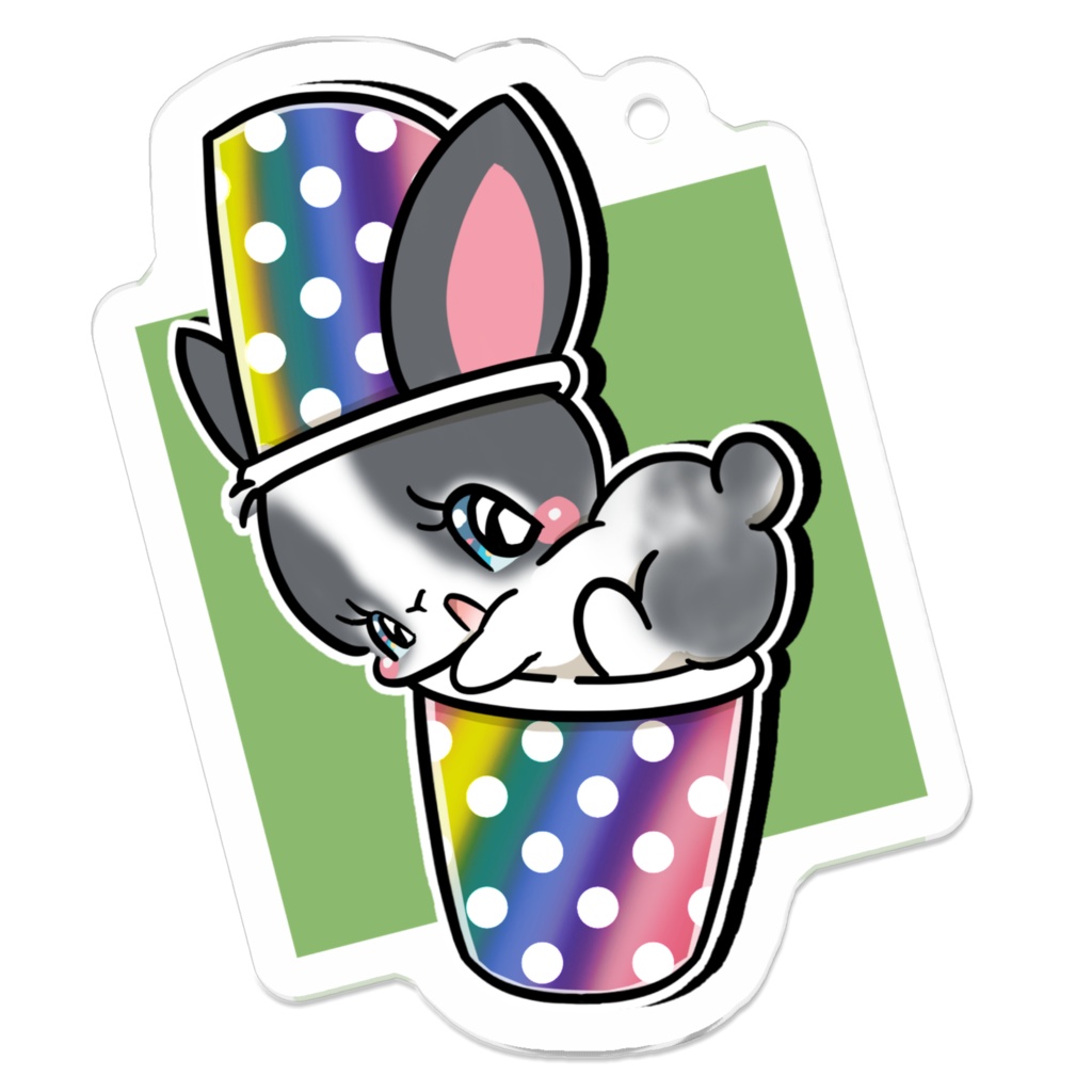 うさぎキーホルダー