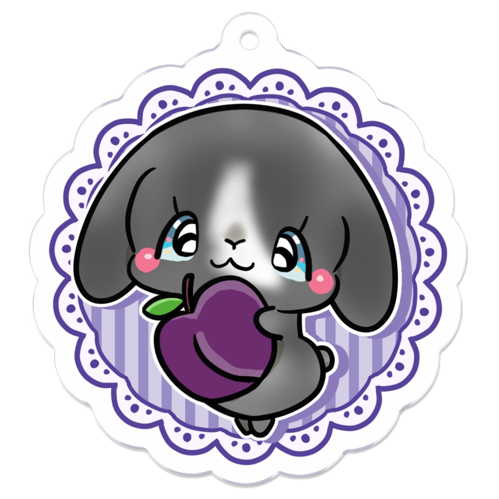 ぷらむ　キーホルダー