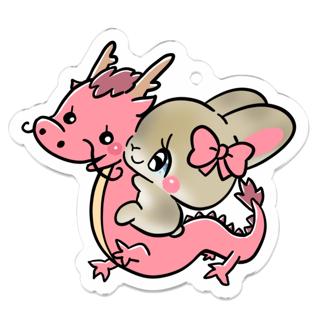 うさぎお正月キーホルダー11