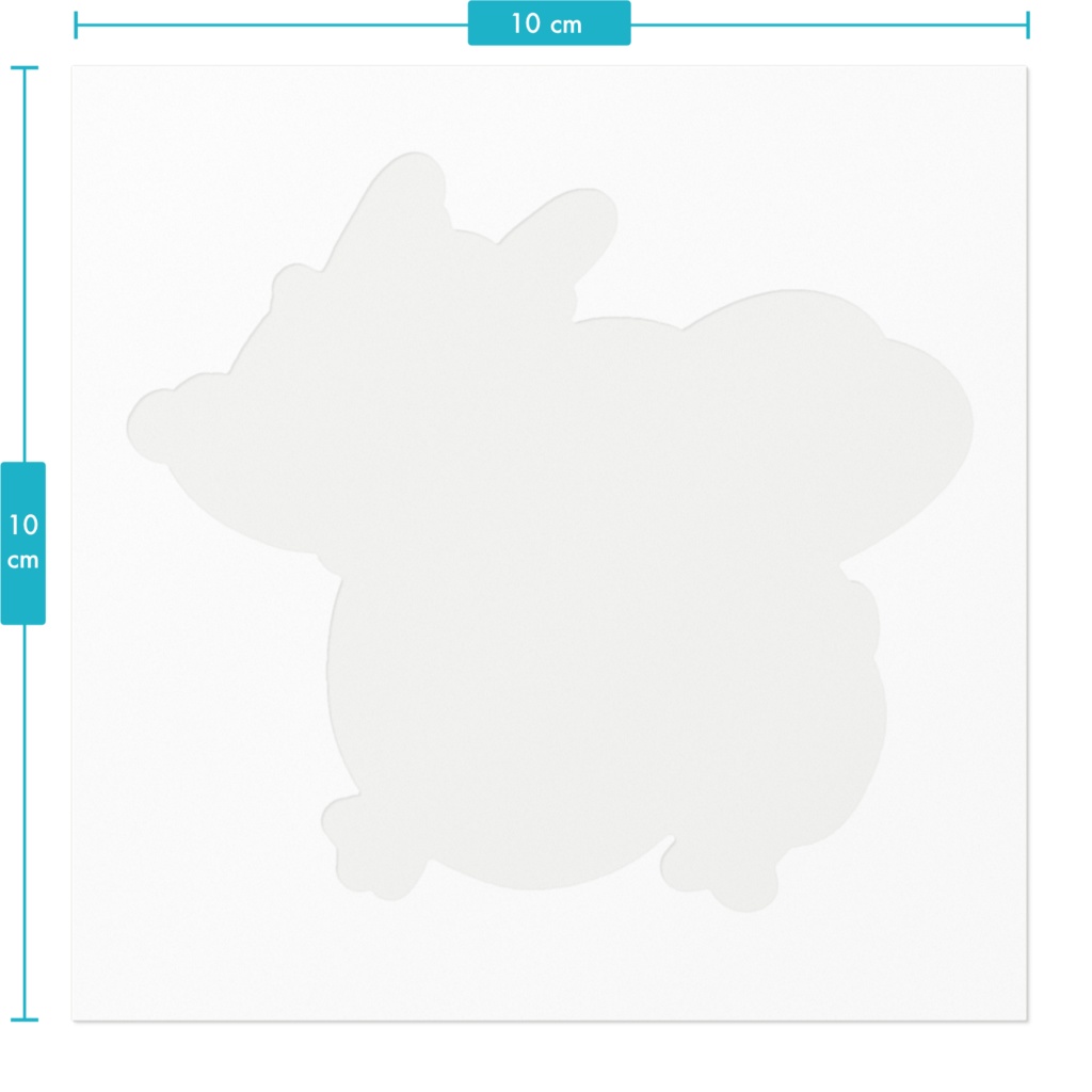 うさぎお正月ステッカー11
