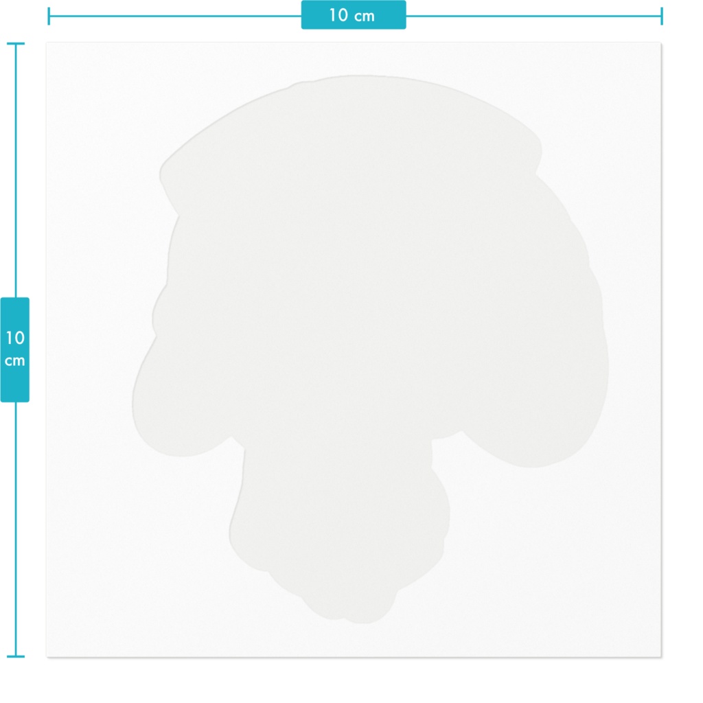 うさぎお正月ステッカー16