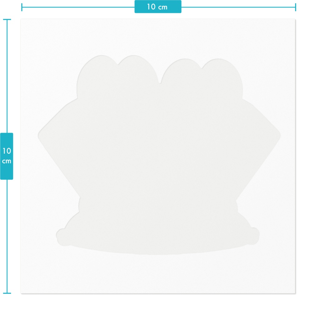 うさぎお正月ステッカー17