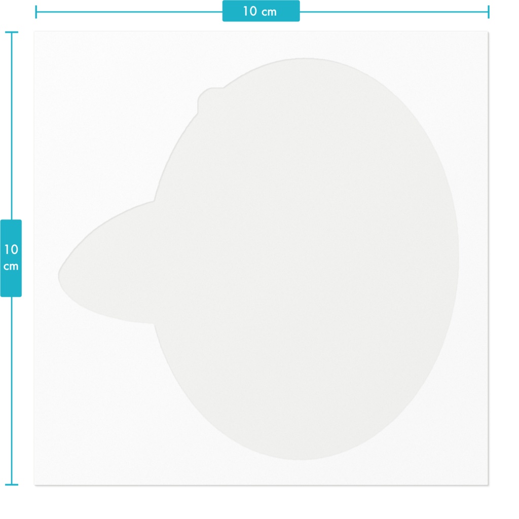 うさぎお正月ステッカー20