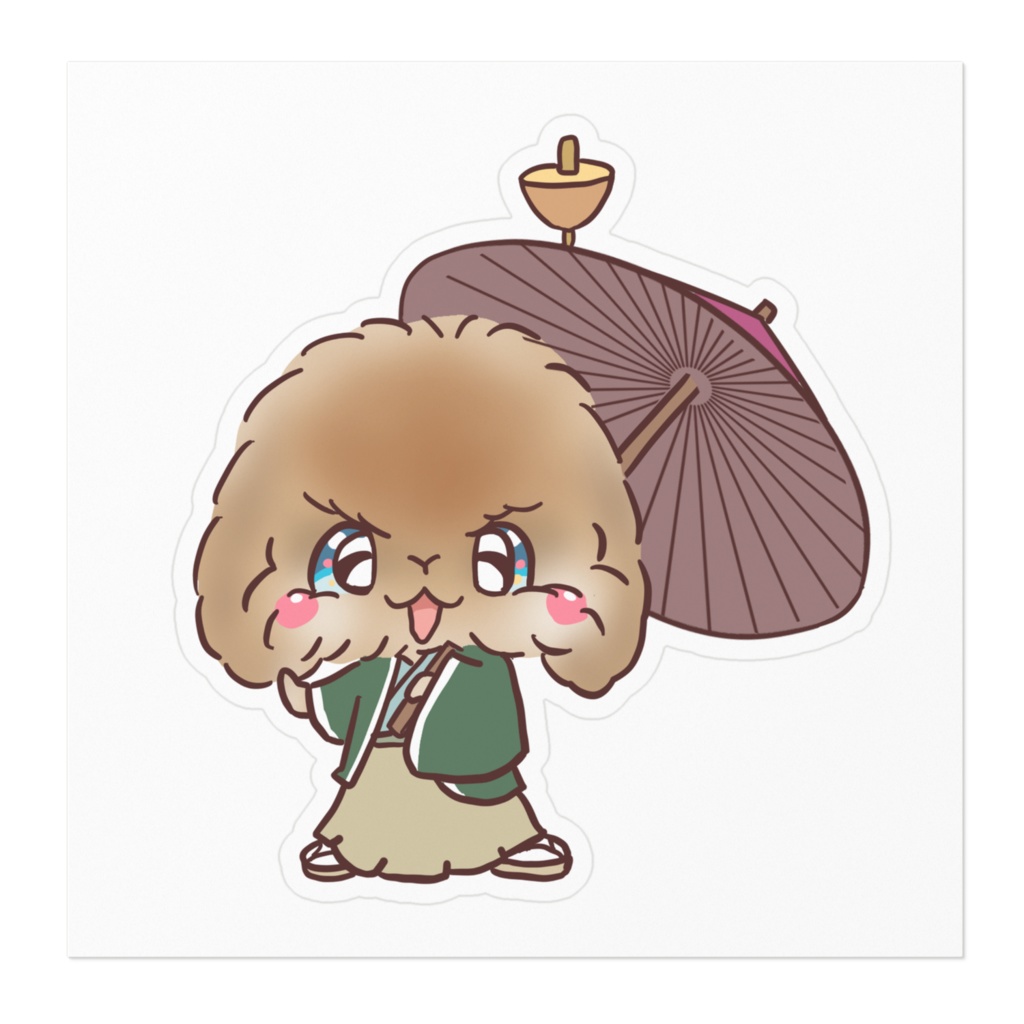 お正月うさぎステッカー26