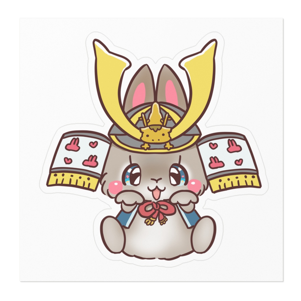 お正月うさぎステッカー32