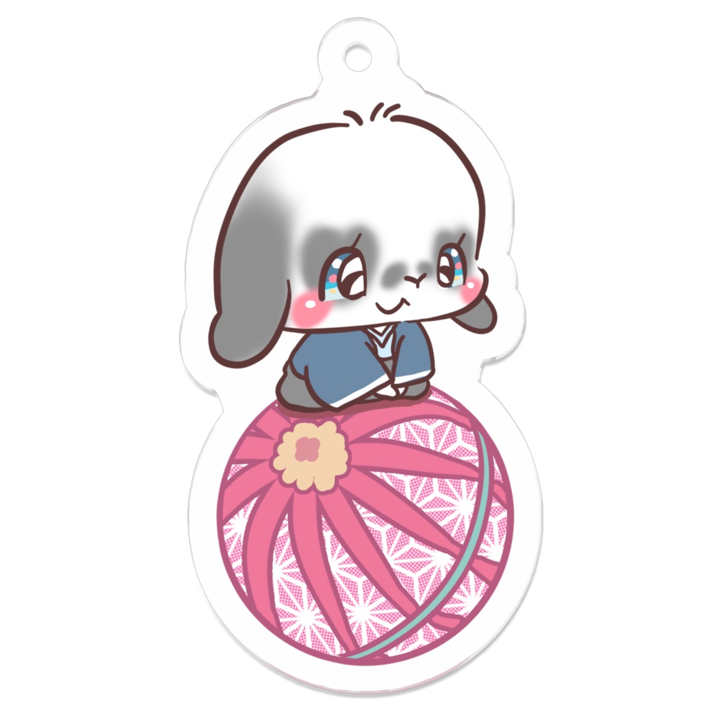 お正月うさぎキーホルダー33