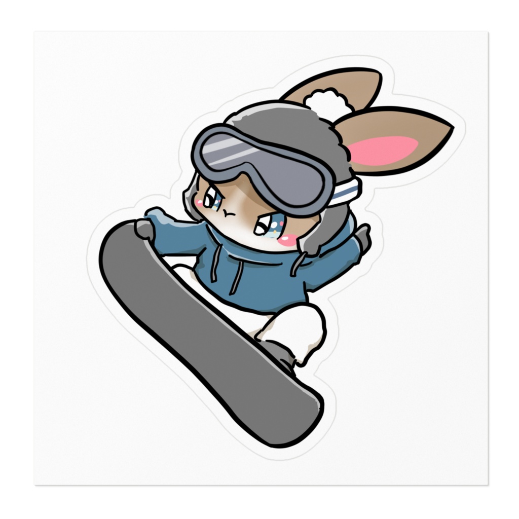 うさぎちゃんステッカー5