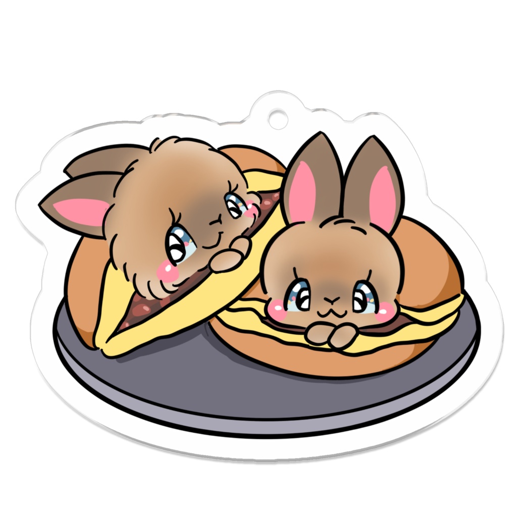 うさぎキーホルダー6