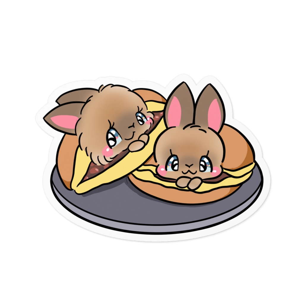 うさぎちゃんステッカー6