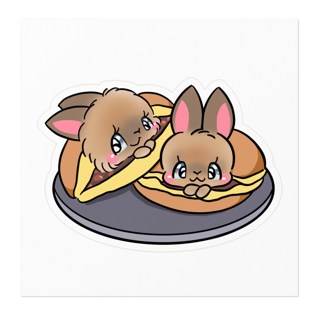 うさぎちゃんステッカー6