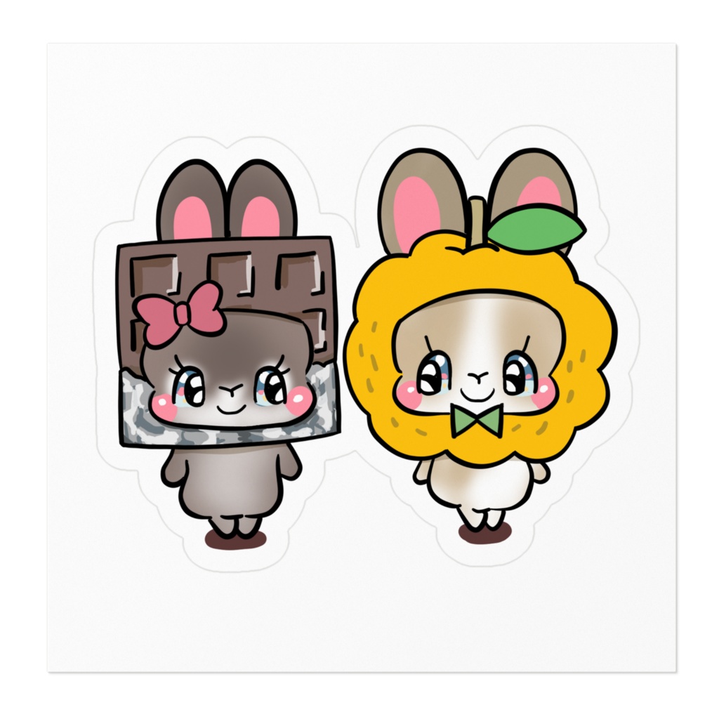 うさぎちゃんステッカー7