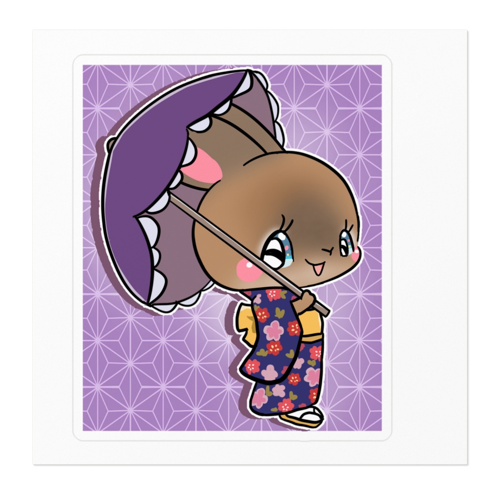 ゆず ステッカー