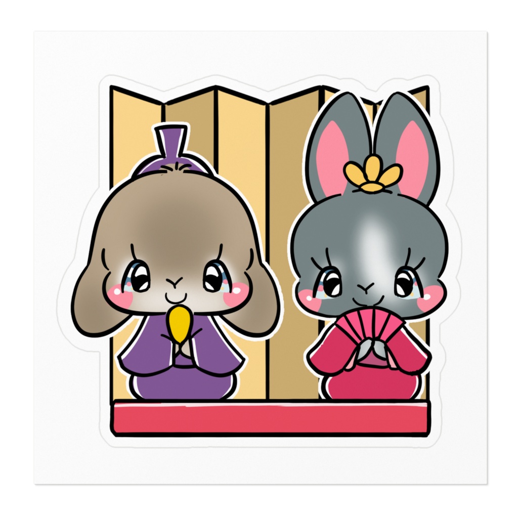 まろん ぷらむ ステッカー