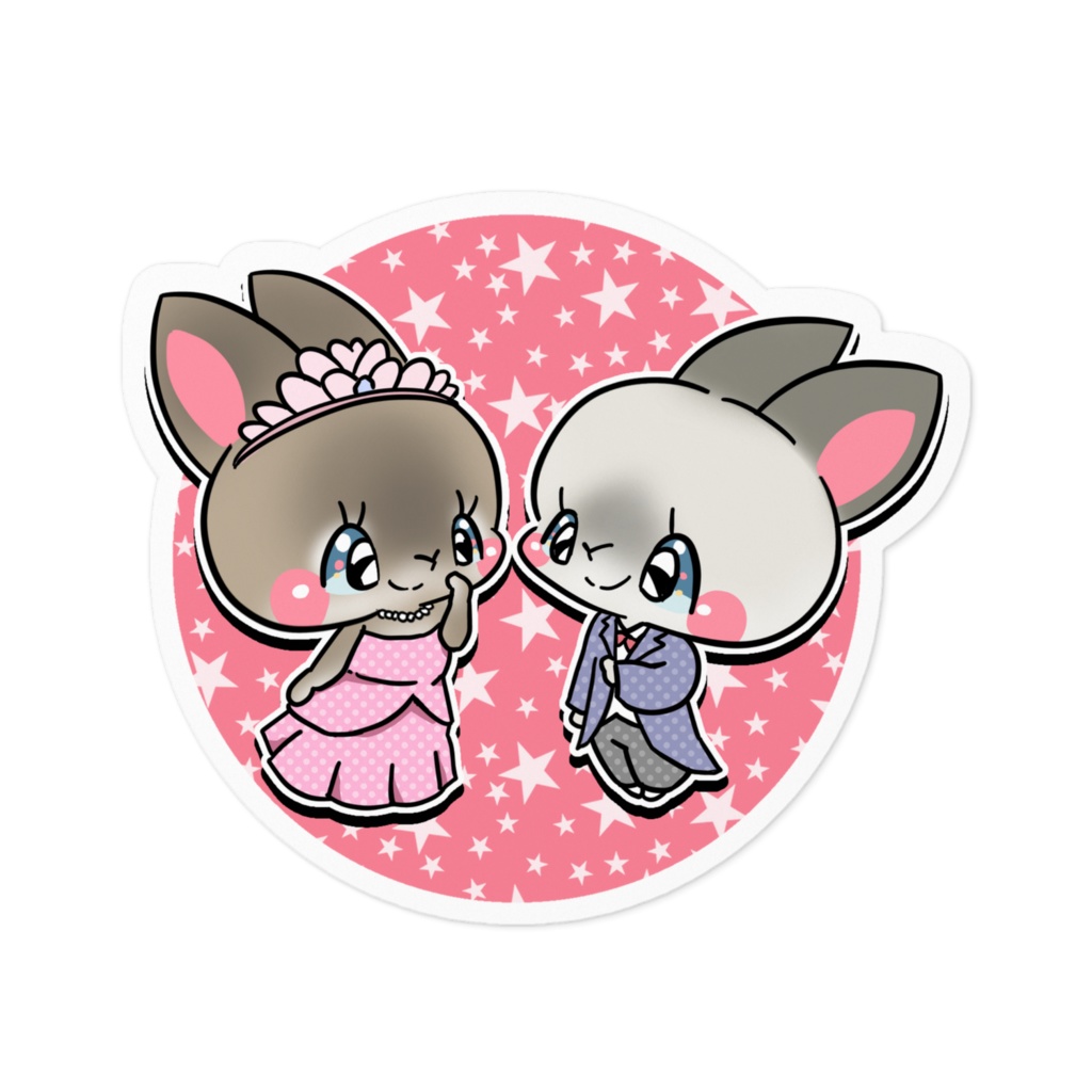 レオ　ショコラ　ステッカー