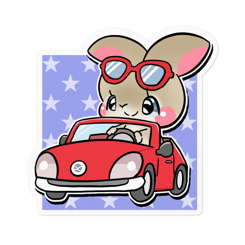 きなこ ステッカー