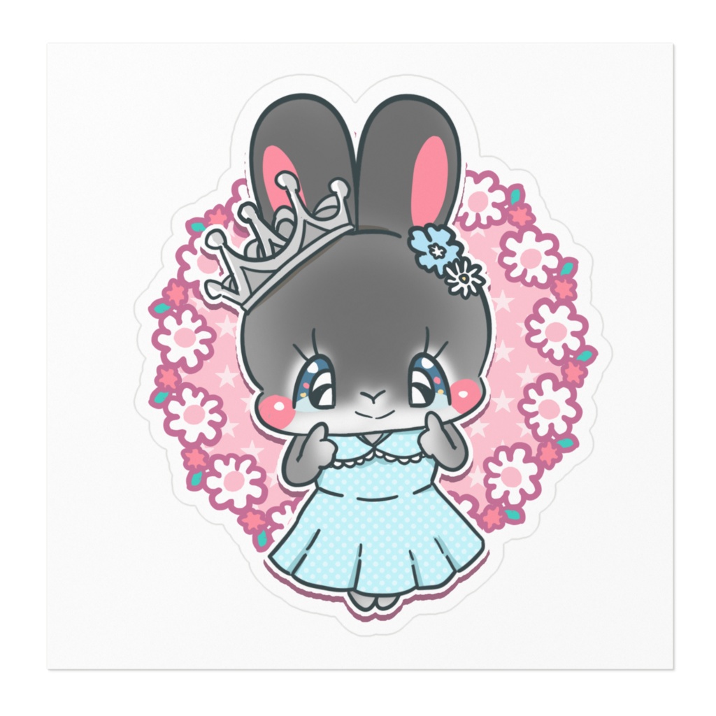 さつき ステッカー