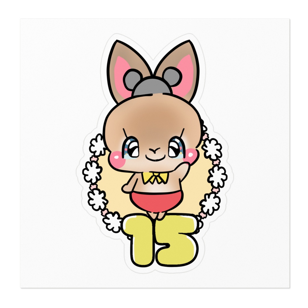 ちぃ ステッカー