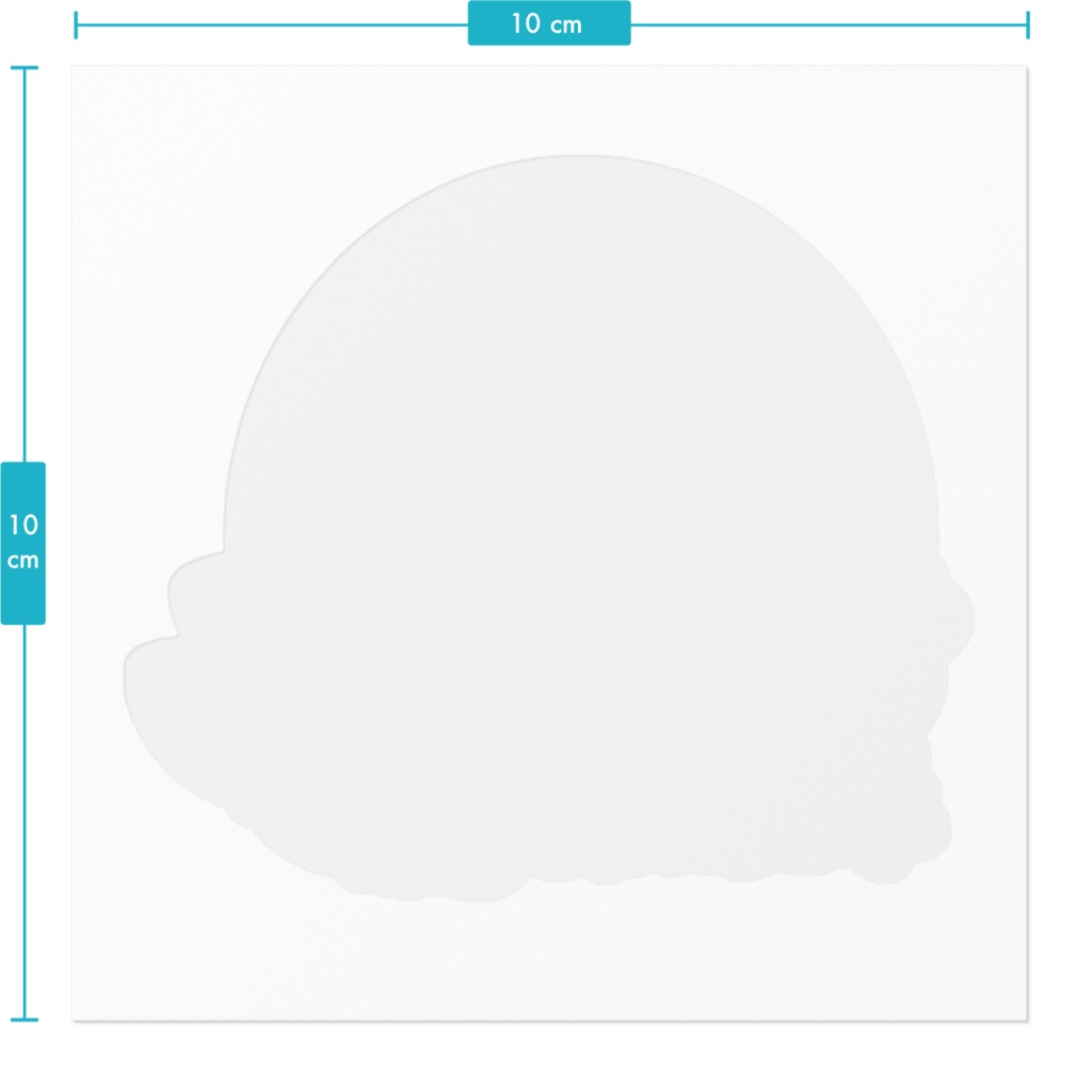 うさぎ5羽 ステッカー