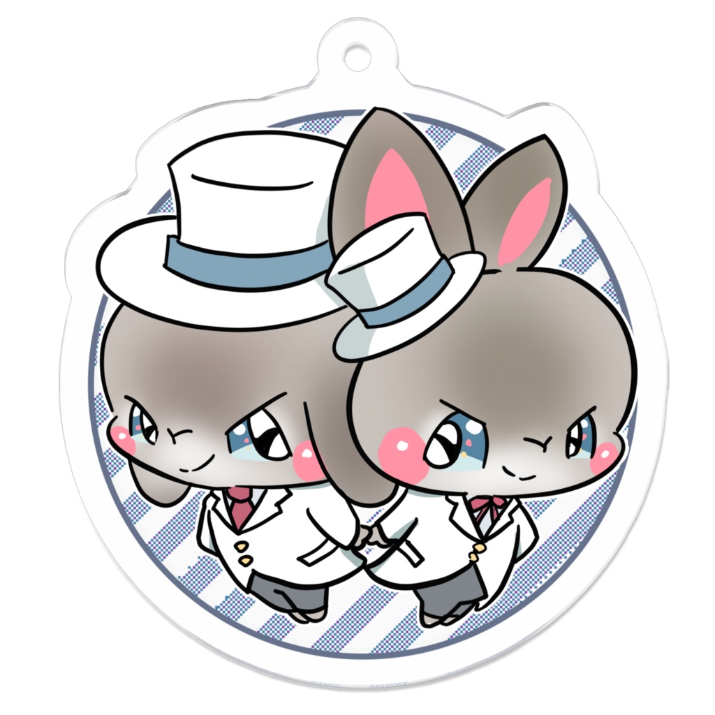 よもぎ　つくし　キーホルダー