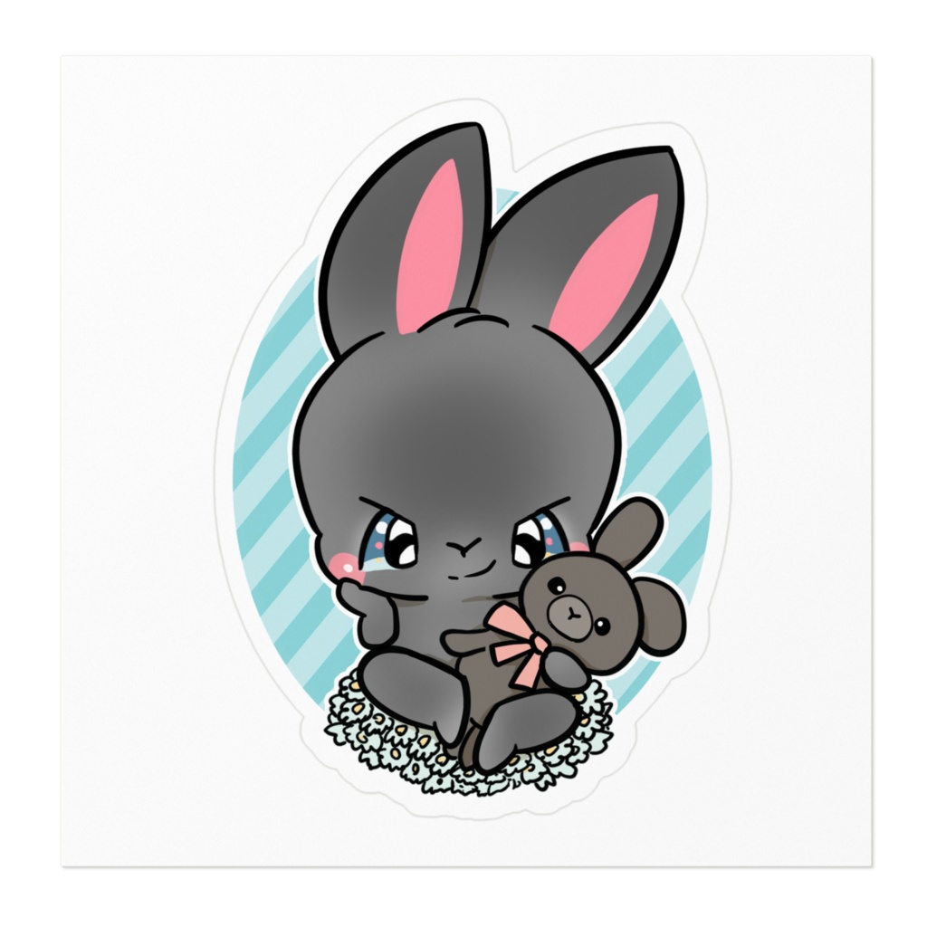 くろ ステッカー