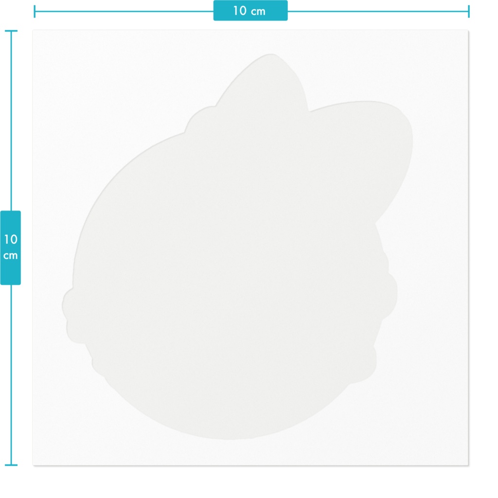 もこ ステッカー
