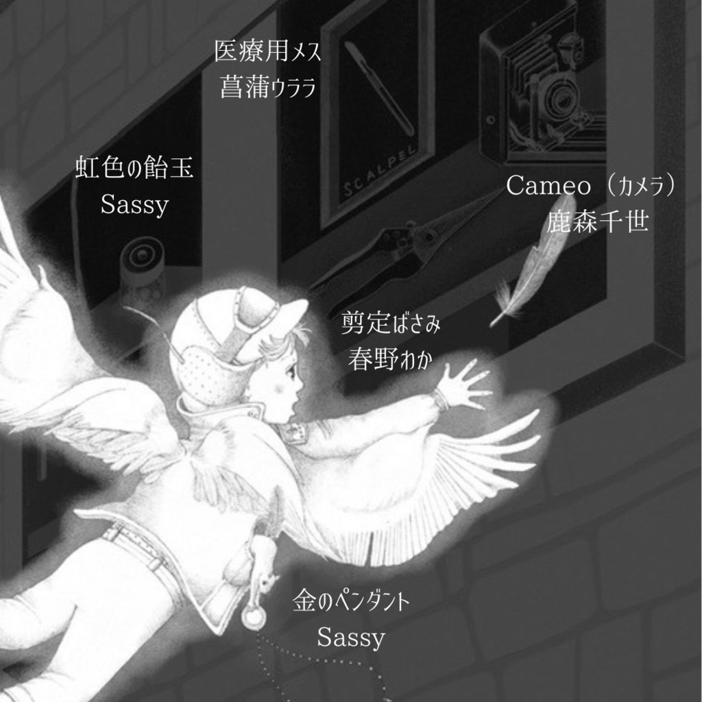 大人のためのモノクローム幻想文学集『飛ぶ子ども』特装版(文学フリマ東京38頒布)