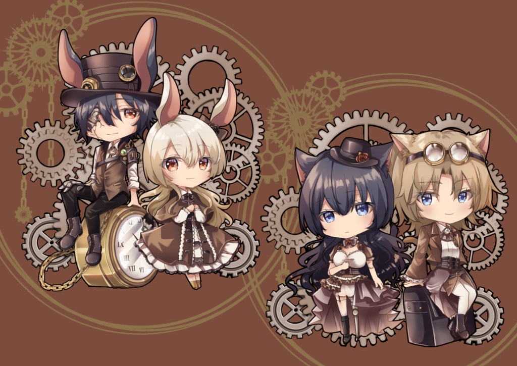 アクリルキーホルダー2種