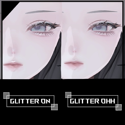 【 しゅあん/Shuan対応】 Velvet Noir Makeup&Eyes texture 7coller