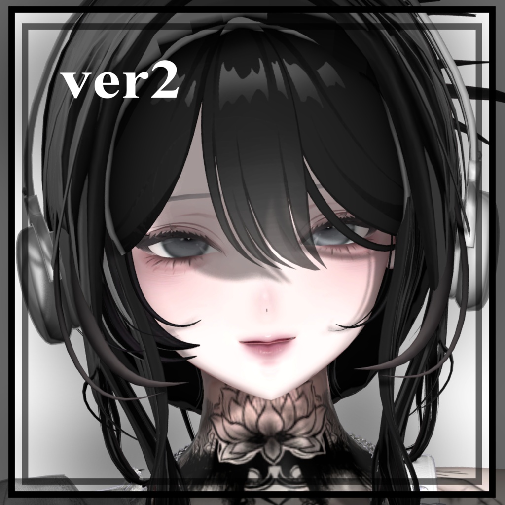 【しゅあん/Shuan 対応】DarkPlum Makeup&Eyes Texture 8collar