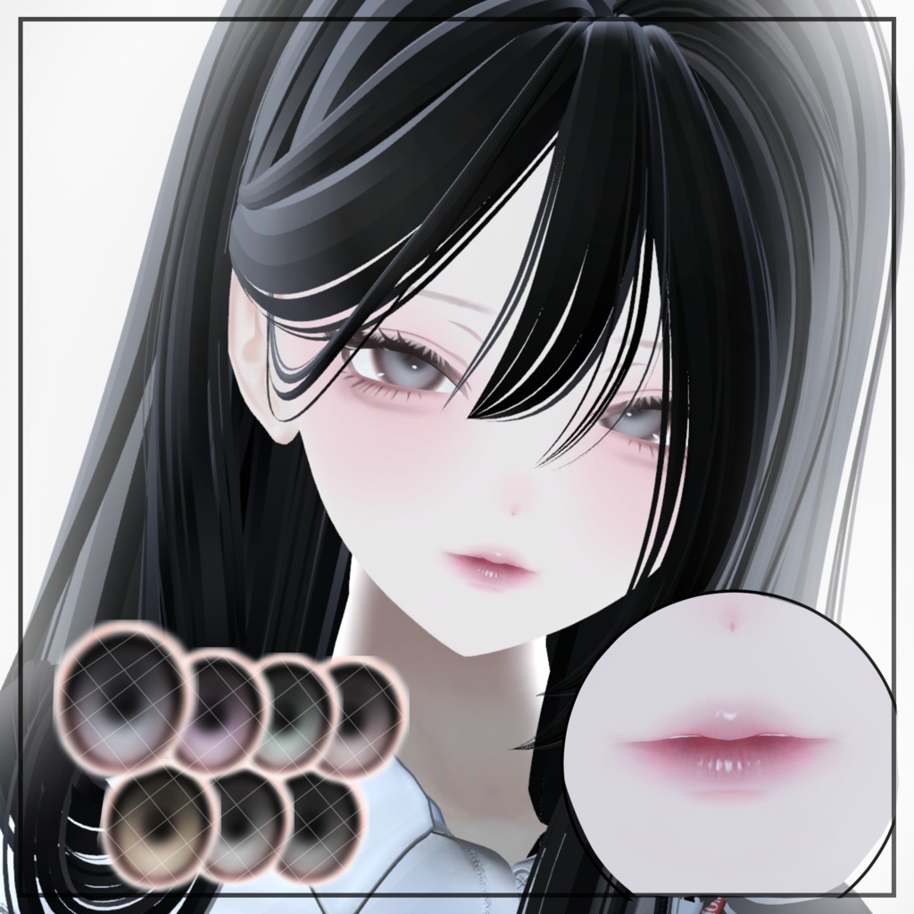 【LUMINA/ルミナ対応】Makeup&eyes 7collar