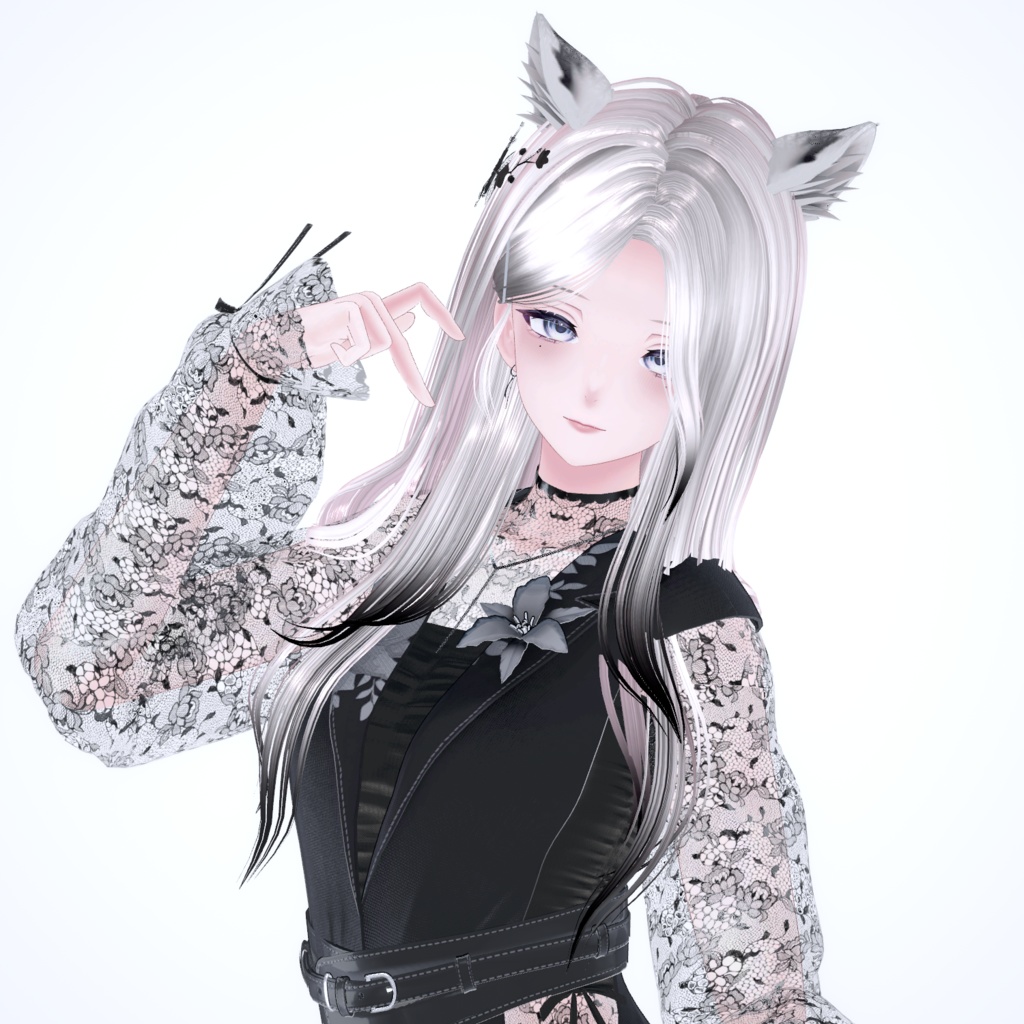 色気ロングヘア