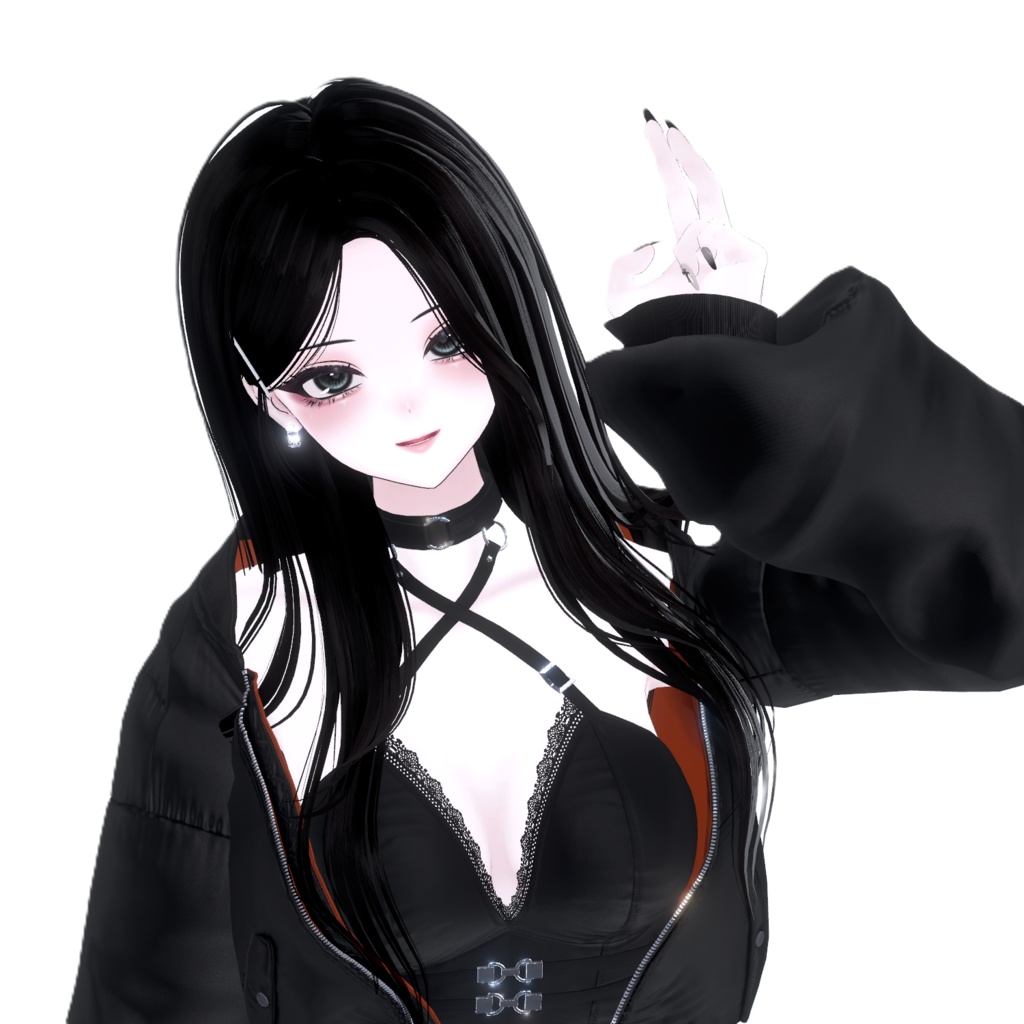 色気ロングヘア