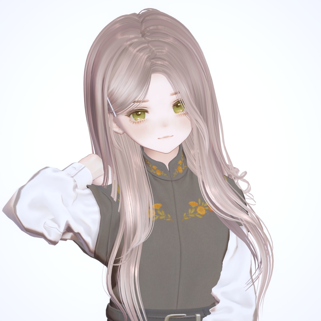 色気ロングヘア