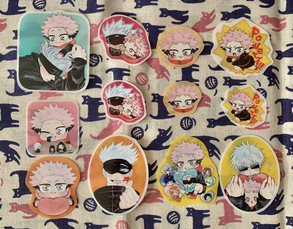 五悠クリアシールセット