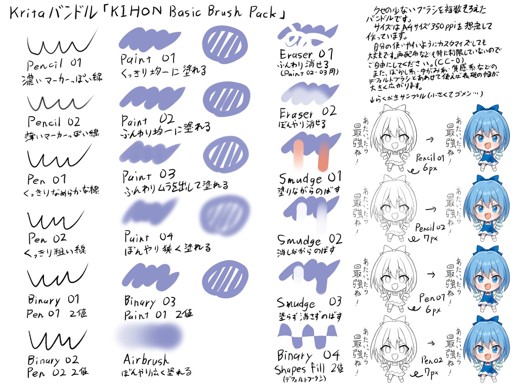 Kritaバンドル「KIHON Basic Brush Pack」