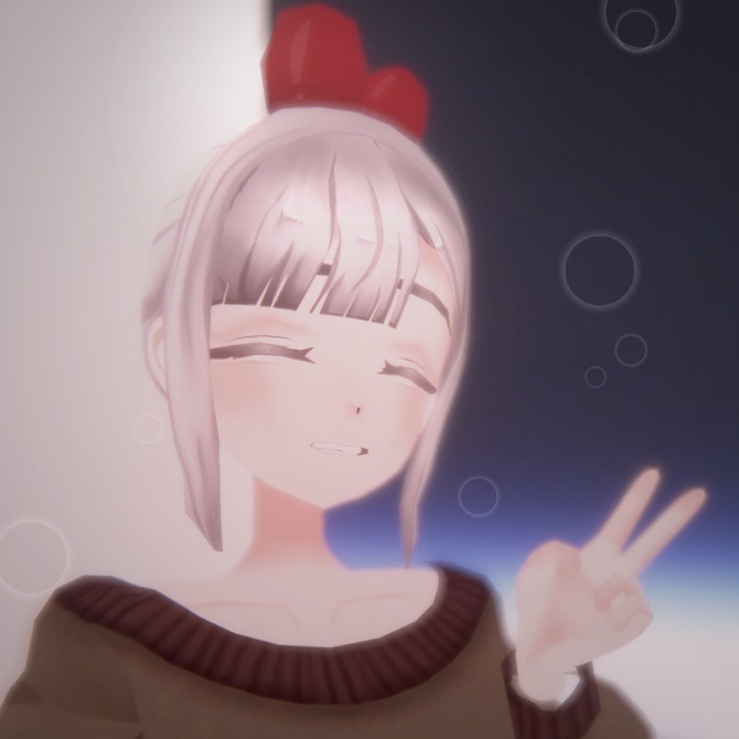 【VRChat想定】オリジナルアバター庭乃咲