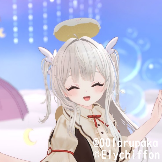 【VRChat想定】【MA対応】ドーナツヘイロー