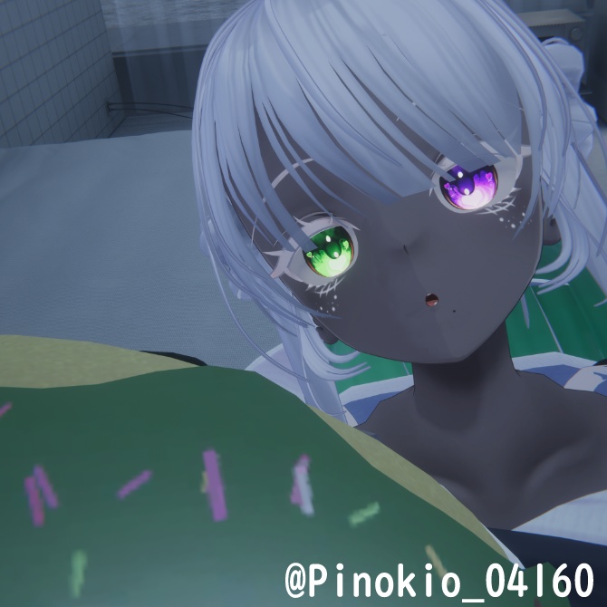 【VRChat想定】【MA対応】ドーナツヘイロー
