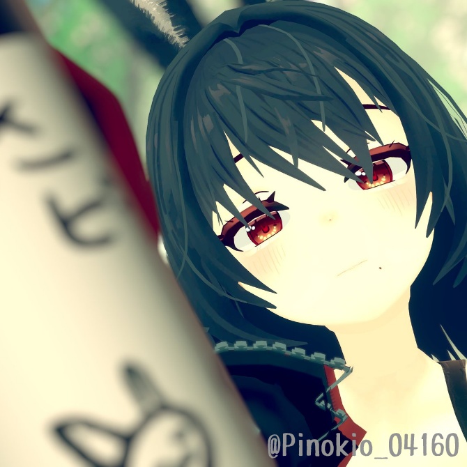 【VRChat想定】ギミック搭載兎乃酒奈